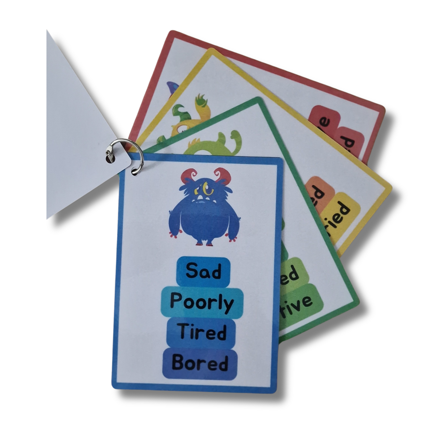 Monster Emotion Keyring