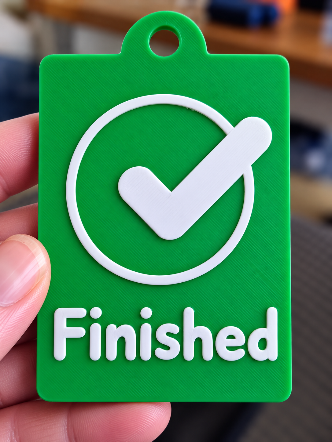 Individual tag - Finished