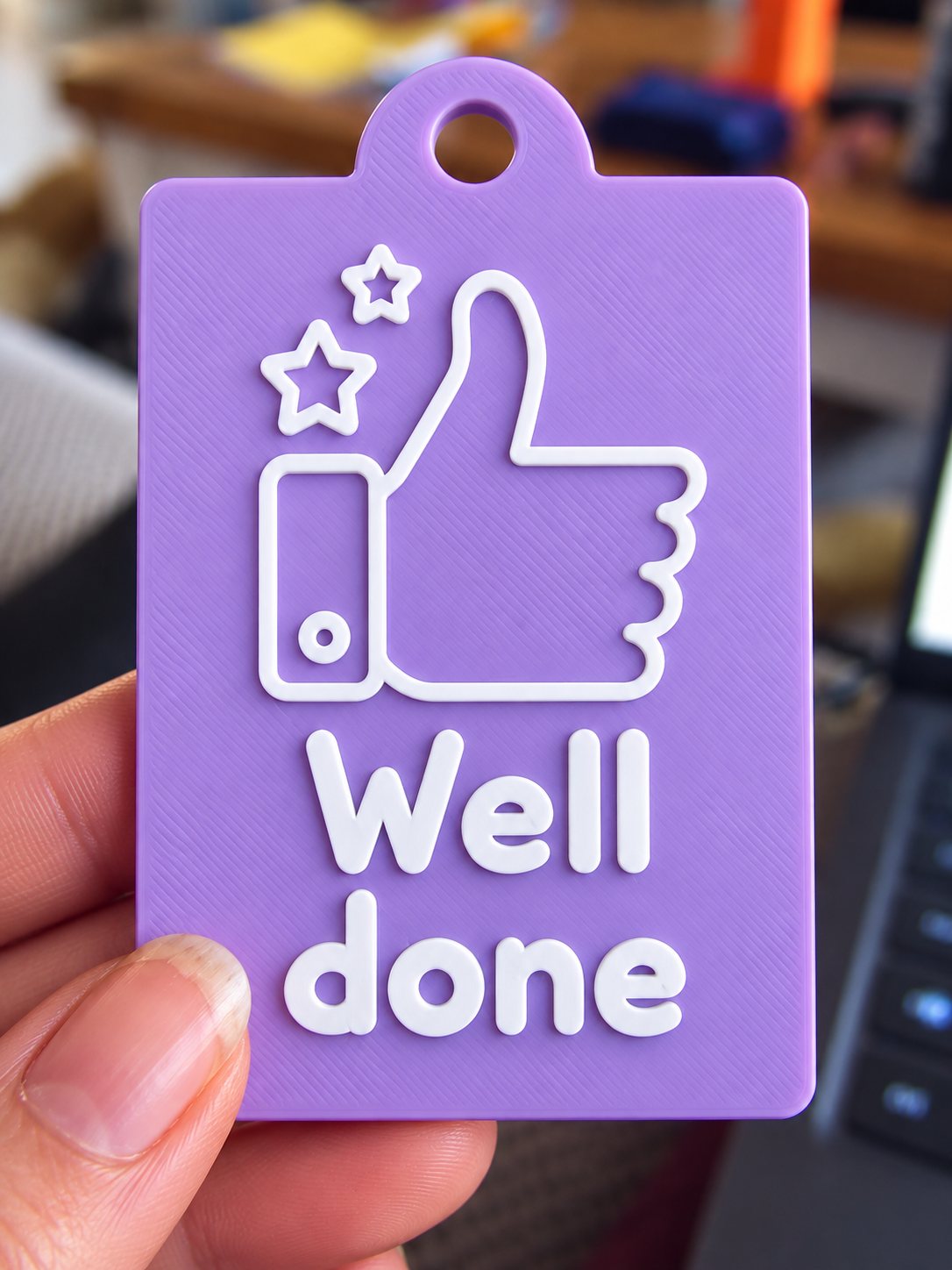 Individual tag - Well done