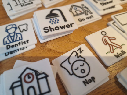 Extra 3D Printed Flashcards – Add to Your Set | Choose Your Own Activity Cards