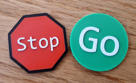 Stop and Go PLA Cards