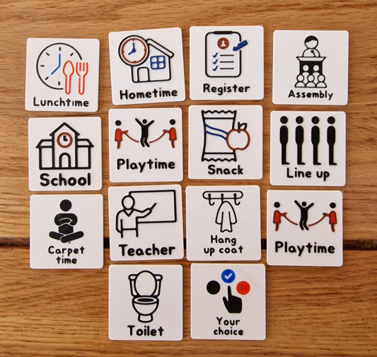 School Day PLA Flashcards