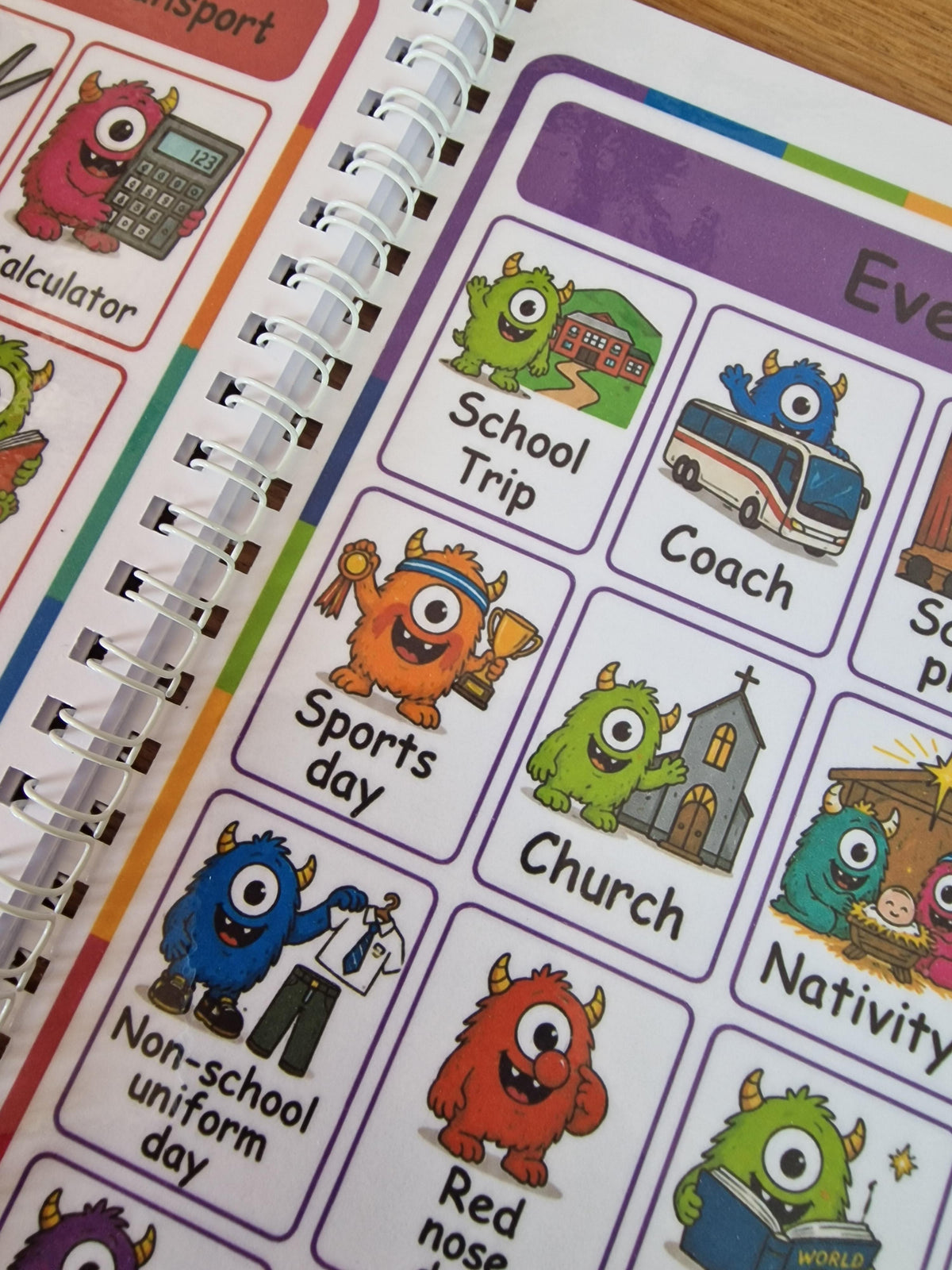 My Monster School Communication Book