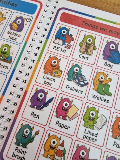 My Monster School Communication Book