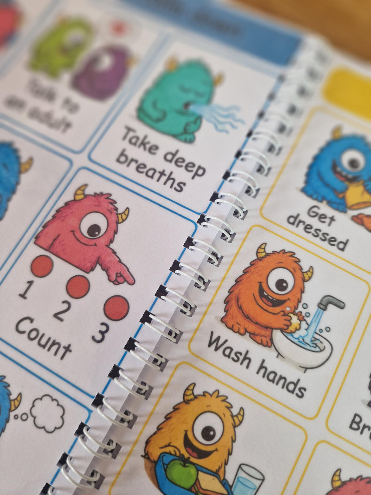 Monster Communication Book for Children