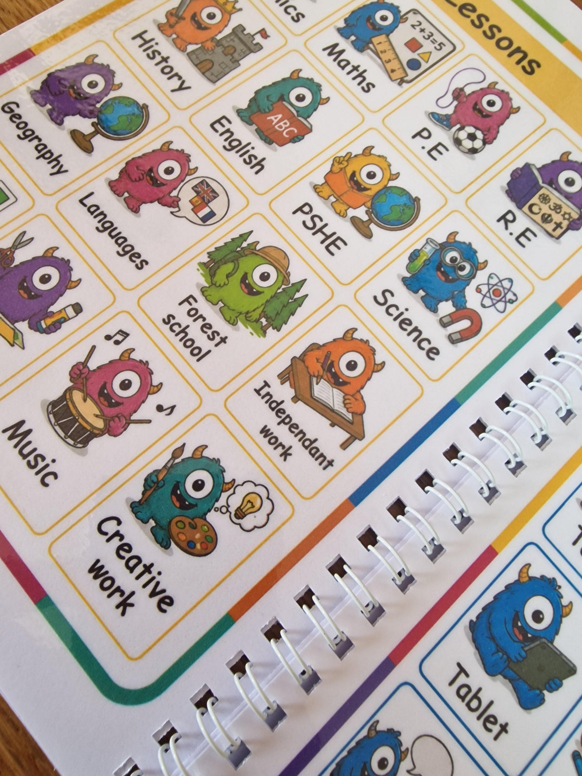 My Monster School Communication Book