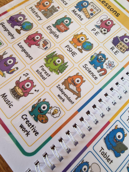 My Monster School Communication Book
