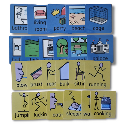 Colourful semantics - Help develop sentence structure with support of pictures