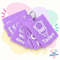 Toilet Routine Talkie Tags - Lilac