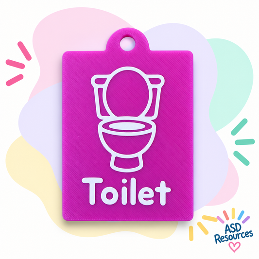Single Talkie Tag - Toilet