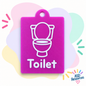 Single Talkie Tag - Toilet