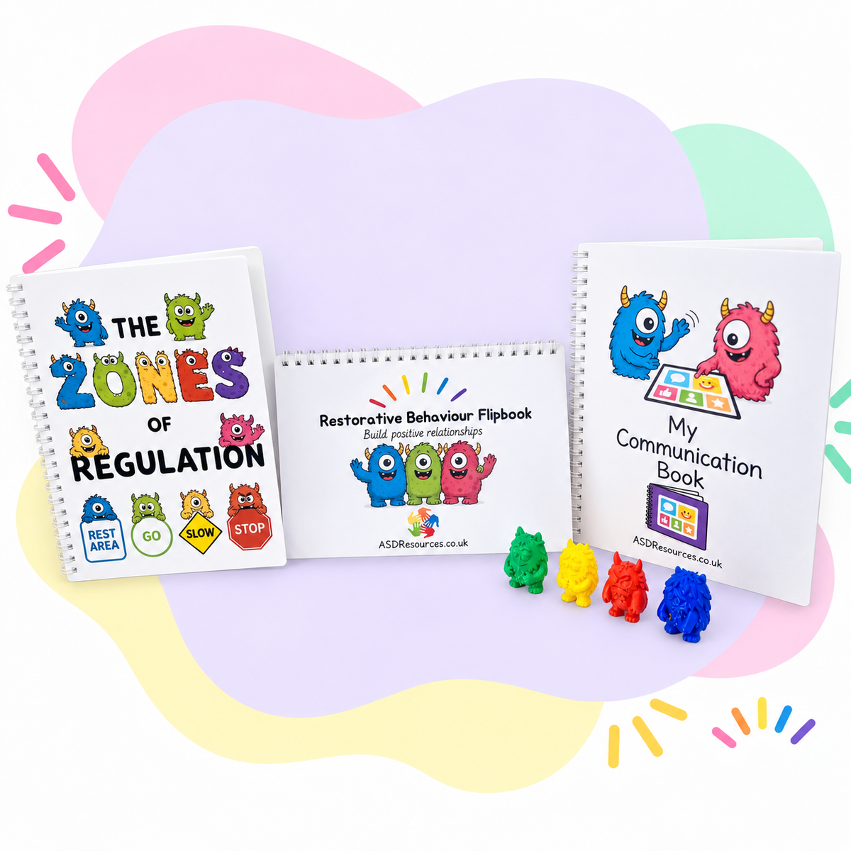 3 Book Visual Support Bundle for Children