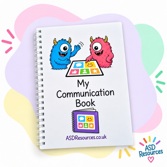 Monster Communication Book for Children