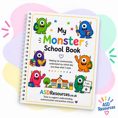 My Monster School Communication Book