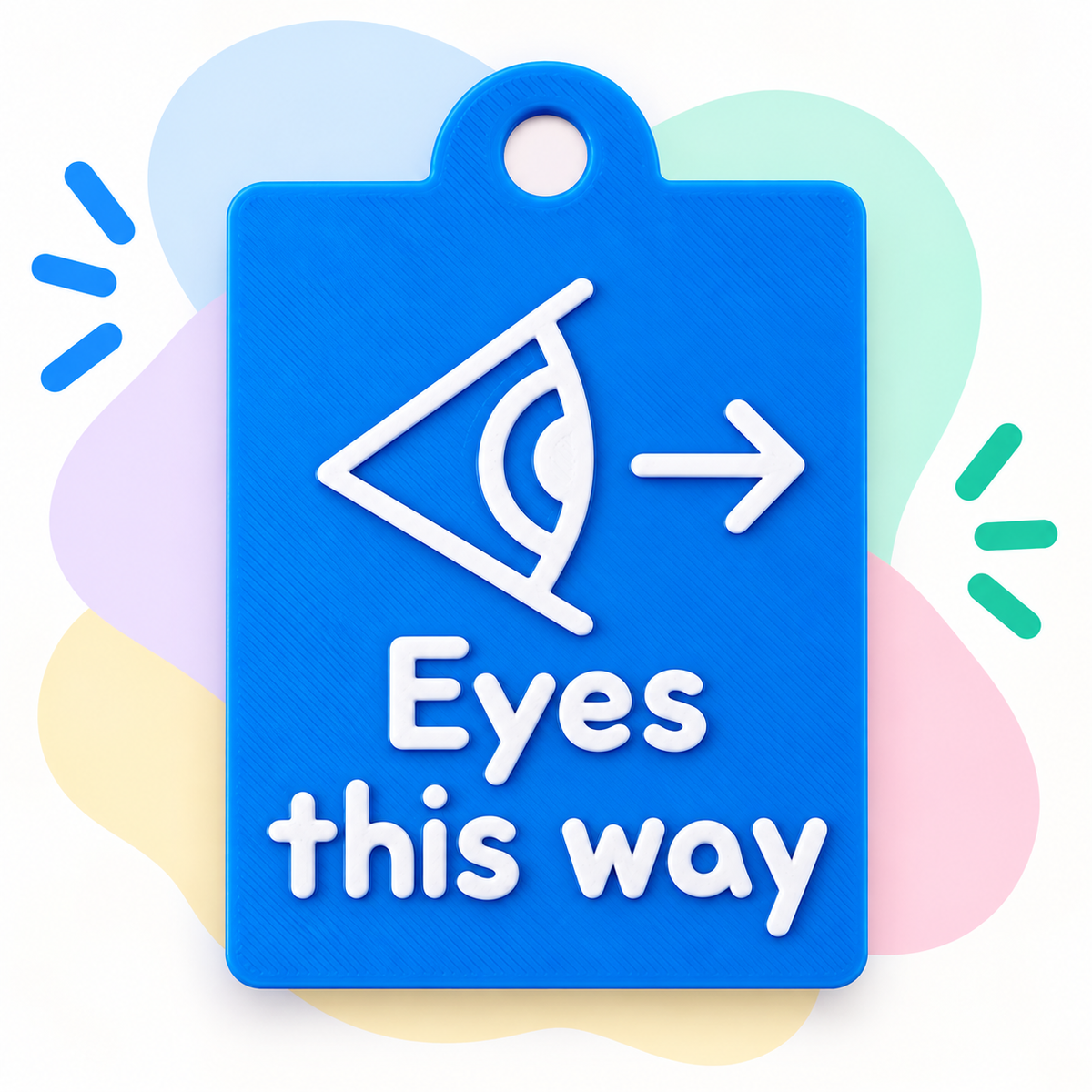 Individual Tag - Eyes This Way