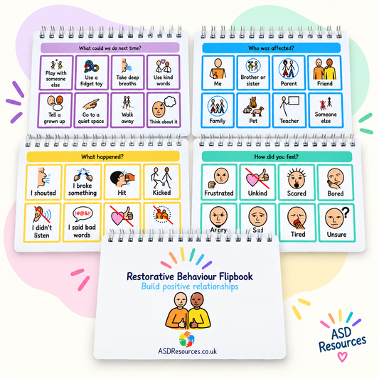 Restorative behaviour book - help promote positive relationships