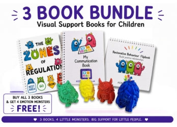 3 Book Visual Support Bundle for Children