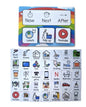 Mini Now and Next communication Set - A6 Board with 36 picture symbols